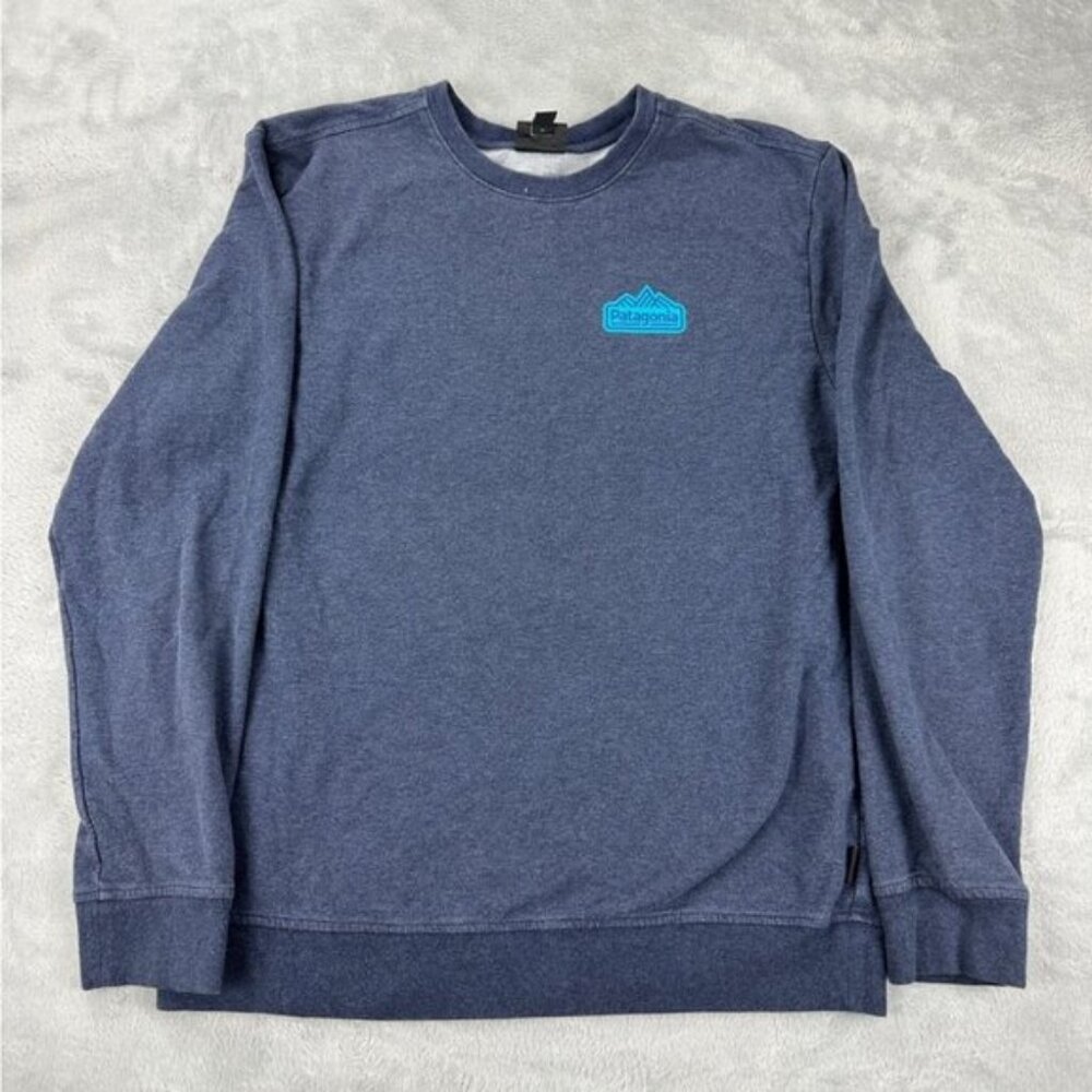 Patagonia Navy Blue Sweater - Mens Size M - 39476